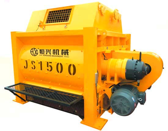 js1500雙卧(wò)軸強制式攪拌(bàn)機